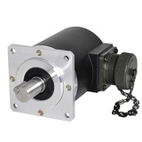 E68S (Диаметр 68 мм) Энкодеры. Инкрементальный тип. Выступающий вал (Type Shaft)