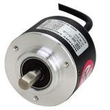 E50S (Диаметр 50 мм) Энкодеры. Инкрементальный тип. Выступающий вал (Type Shaft)