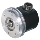 E58SS Исполнения C,CR,CS. (Диаметр 58 мм. Синхронный вал) Энкодеры. Инкрементальный тип. Выступающий вал (Type Shaft)