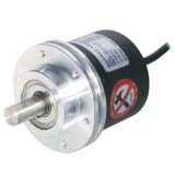 E58SC Исполнения C,CR,CS. (Диаметр 58 мм. Зажимной вал) Энкодеры. Инкрементальный тип. Выступающий вал (Type Shaft)