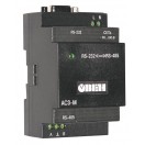 АС3-М преобразователь интерфейсов RS-232 <-> RS-485 с гальванической изоляцией