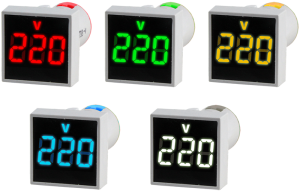 Цифровой индикатор напряжения Omix T33-V1-1