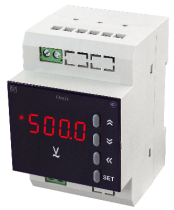 Вольтметр однофазный на DIN-рейку Omix D3-V1-1-N2