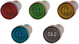 Цифровой индикатор напряжения постоянного тока Omix R30-DV1-N3