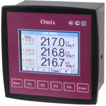 Анализатор параметров трехфазной сети Omix P99-MA-3