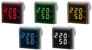 Цифровой индикатор напряжения и частоты Omix T33-VF2-1