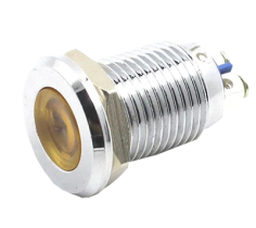 Лампа светодиодная 12 мм металлическая антивандальная C45D-V-12FS