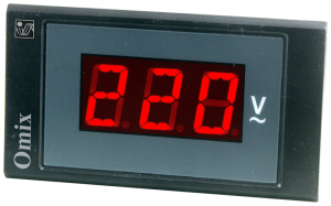 Вольтметр однофазный щитовой Omix PQ74-V1-1