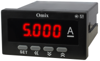 Амперметр постоянного тока щитовой с релейным выходом Omix P94-DA1-K
