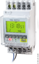 Недельное реле времени (таймер) ARCOM-DHC8A-2A