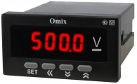 Вольтметр постоянного тока щитовой с релейным выходом Omix P94-DV1-K