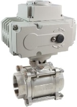 Кран шаровой КПР-3 с электроприводом ЭПР3