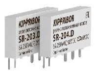 Промежуточные реле KIPPRIBOR серии SR интерфейсные в ультратонком корпусе (1-контактные)