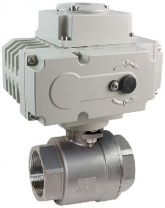 Кран шаровой КПР-2 с электроприводом ЭПР3