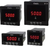 Вольтметр однофазный щитовой с 0(4)...20 мА и RS-485 Omix V1-1-I420-RS485-N2