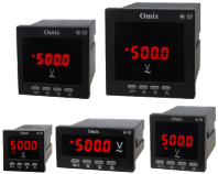 Вольтметр однофазный щитовой с релейным выходом Omix V1-1-K-N2