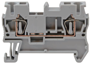 Клемма пружинная самозажимная проходная JUT3-2.5