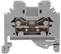 Клемма пружинная самозажимная проходная JUT3-4W
