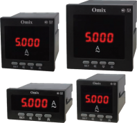 Амперметр однофазный щитовой c 0(4)...20 мА и RS-485 Omix A1-1-I420-RS485-N2
