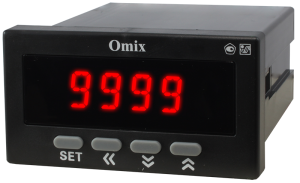 Щитовой индикатор аналогового сигнала с релейным выходом Omix P94-DA1-AS-K