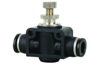 Фитинг с дросселем и обратным клапаном ТТПД