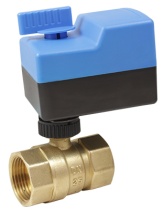 Кран шаровой неполнопроходной с электроприводом AR800-2