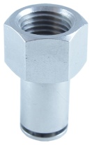 Прямой шестигранный фитинг металлический ТРВМ