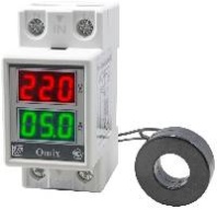 Вольтамперметр однофазный на DIN-рейку Omix D2-AV2-1-N2