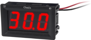 Вольтметр постоянного тока щитовой Omix PQ42-DV1