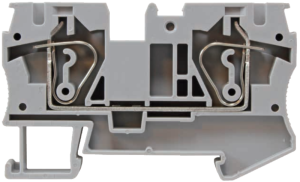 Клемма пружинная самозажимная проходная JUT3-6