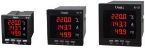 Мультиметр однофазный щитовой c 0(4)...20 мА и RS-485 Omix M3-1-I420-RS485-N2